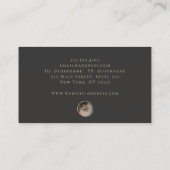 精神培地、神秘的 名刺 (裏面)