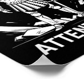 精神強度引用文ストア震源男男性 ポスター (角)