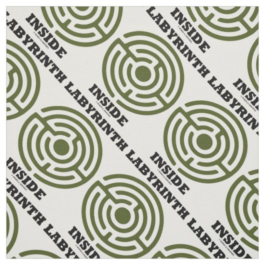 精神心理学的ユーモアの中の迷路 ファブリック (見本)