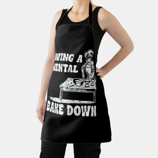精神性のベーカーBaを焼くおもしろいこと エプロン (インサイチュ)