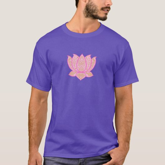 精神性の花 Tシャツ (正面)