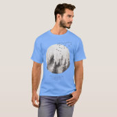 精神性を求めて森へ行く Tシャツ (正面フル)