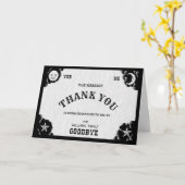 精神板ハロウィンは挨拶状感謝していしています カード (黄色い花)