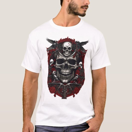 精神死のテーマ Tシャツ (正面)