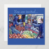 精神消費のみ 招待状 (正面/裏面)