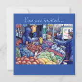 精神消費のみ 招待状 (正面)