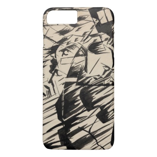 精神状態行く人 Case-Mate iPhoneケース (裏面)
