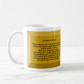 精神状態 コーヒーマグカップ (左)