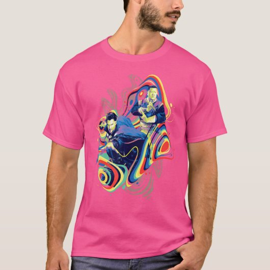 精神異常の不思議な多弁化の驚嘆の医者 Tシャツ (正面)