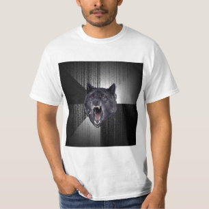 精神異常の原野のアドバイス動物のミーム Tシャツ