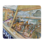 精神異常の晴れた面 カッティングボード (正面)