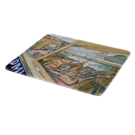 精神異常の晴れた面 カッティングボード (角)