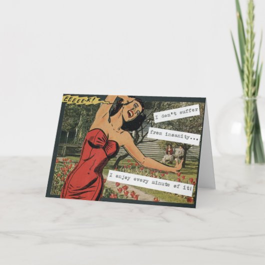 精神異常は受けない… カード (正面)