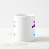 精神異常は病気ではないです コーヒーマグカップ (中央)