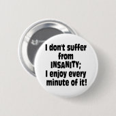 精神異常 缶バッジ (正面&裏面)