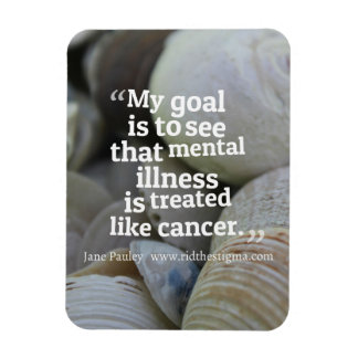 精神疾患に対するスティグマを取り除く。マグネット マグネット