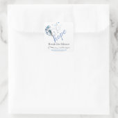 精神疾患への希望 – Dandelion Stickers スクエアシール (バッグ)