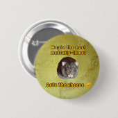 精神疾患ラットボタン 缶バッジ (正面&裏面)