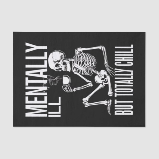 精神病だが完全に寒いハロウィーンの衣装 薄葉紙 (正面)