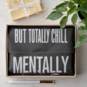 精神病だが完全に寒いハロウィーンの衣装 薄葉紙 (ギフト)