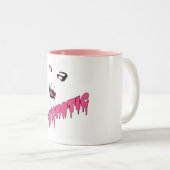 精神病のマグ ツートーンマグカップ (正面右)