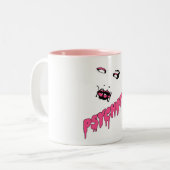 精神病のマグ ツートーンマグカップ (正面左)