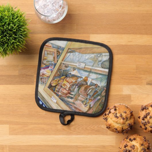 精神病の晴れた側 鍋敷き (トップダウン)