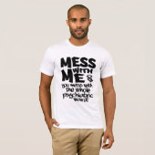 精神病病病棟シャツ – スタイルと色の選択 Tシャツ (正面フル)