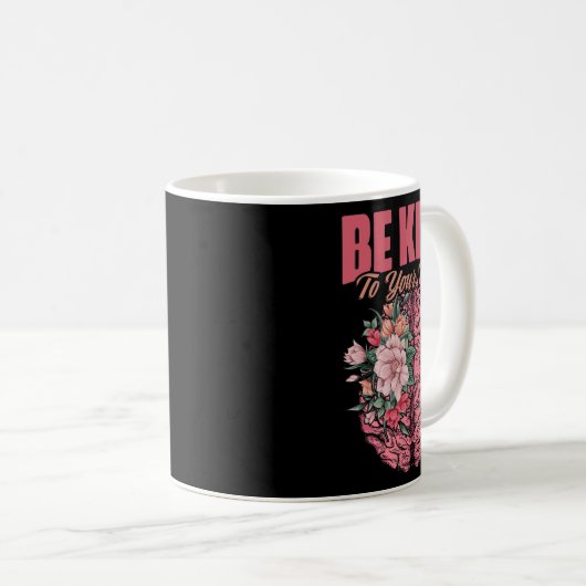 精神病精神保健認識度 コーヒーマグカップ (正面右)