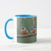 精神病院のコラージュ マグカップ (左)