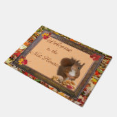 精神病院のドア・マットへの歓迎 ドアマット (アングル)