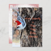 精神病院のメリークリスマスは郵便はがきカスタマイズ シーズンポストカード (正面/裏面)