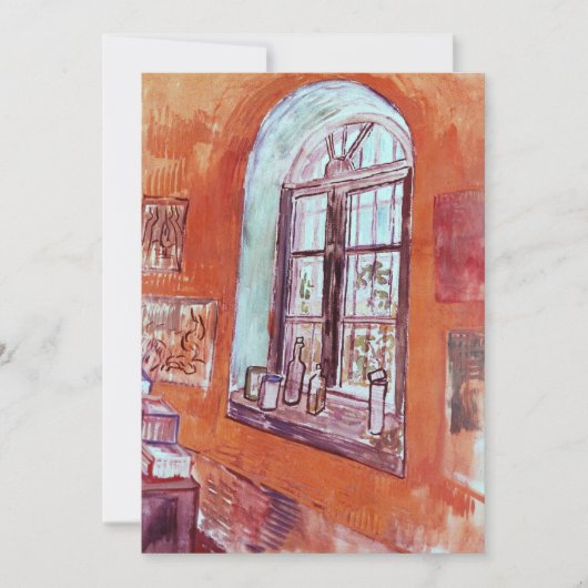 精神病院のヴィンセント・ヴァン・ゴッホのスタジオの窓 (正面)