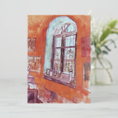 精神病院のヴィンセント・ヴァン・ゴッホのスタジオの窓 (スタンド正面)