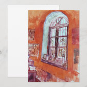 精神病院のヴィンセント・ヴァン・ゴッホのスタジオの窓 (正面/裏面)