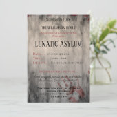 精神病院ハロウィン 招待状 (スタンド正面)