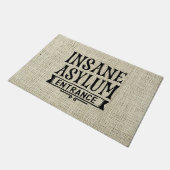 精神病院  ドアマット (アングル)