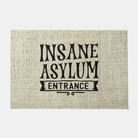 精神病院  ドアマット (正面)