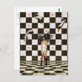 精神病 ポストカード (正面/裏面)