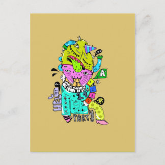 精神病 ポストカード