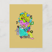 精神病 ポストカード (正面)