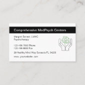 精神療法の名刺 名刺 (正面)