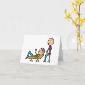 精神療法カウンセリング及びセラピー カード (黄色い花)