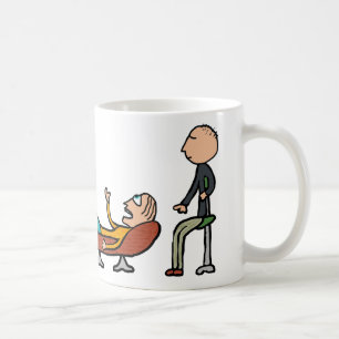 精神療法カウンセリング及びセラピー コーヒーマグカップ