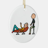 精神療法カウンセリング及びセラピー セラミックオーナメント (右)