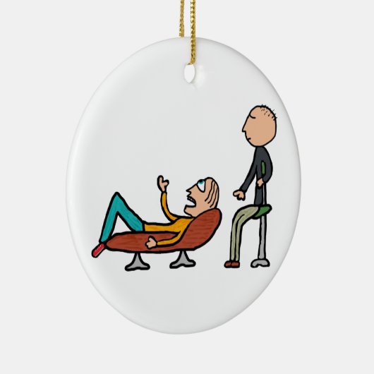 精神療法カウンセリング及びセラピー セラミックオーナメント (右)