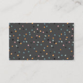 精神療法士カウンセリングモダン名刺 名刺 (裏面)