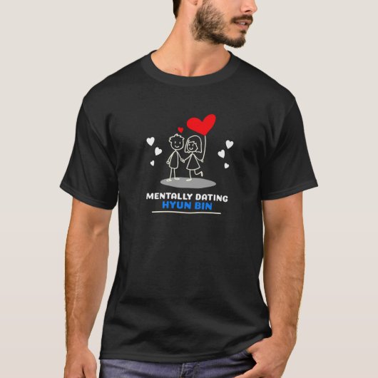 精神的おもしろいデートすることヒョンBINドラマ Tシャツ (正面)