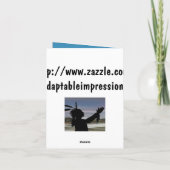 精神的なインディアン カード (裏面)