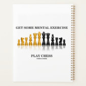 精神的なエクササイズチェッ遊スを手に入れる プランナー手帳 (裏面)